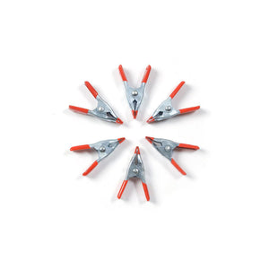 Mini Metal Clamps 50 mm (Pack of 6)