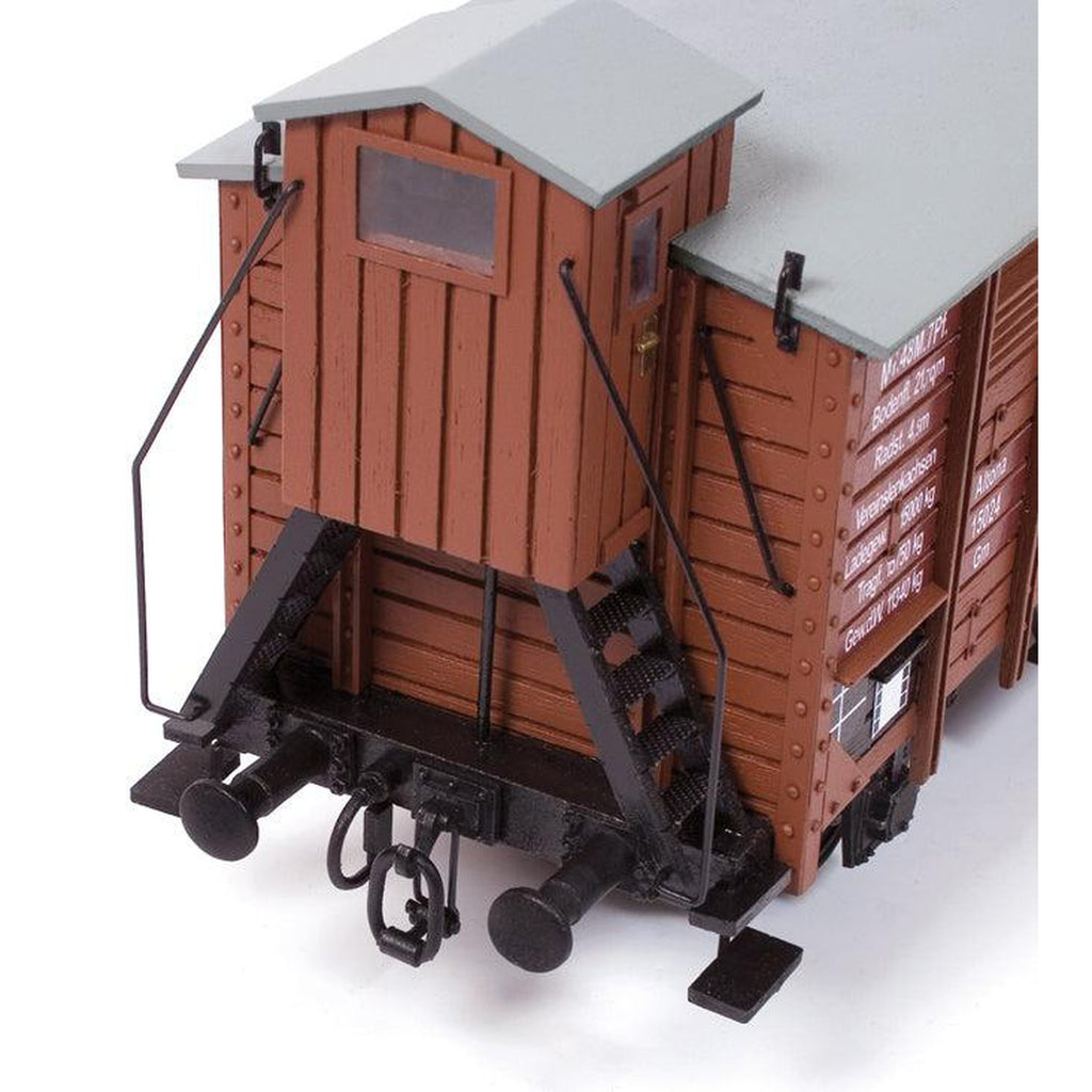 Maqueta de tren Wagon de madera y metal