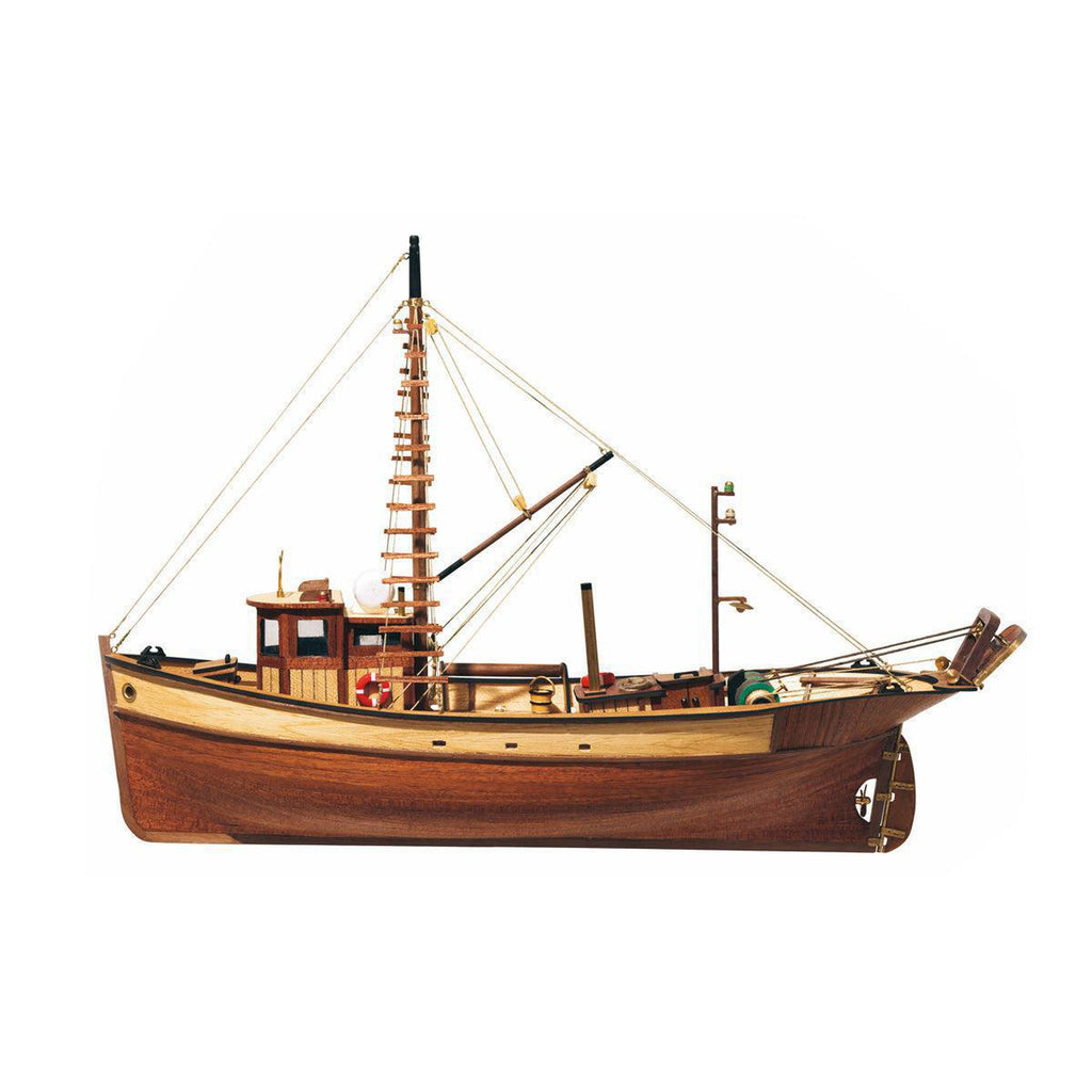 Maqueta de barco de madera Palamós
