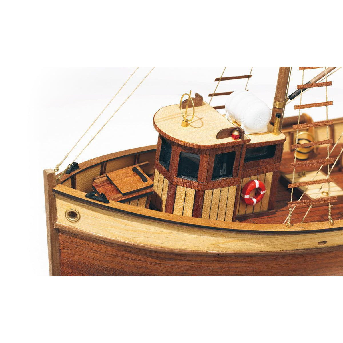 Maqueta de barco de madera Palamós
